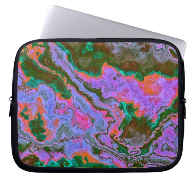 Para Portátil Funda de la laptop Sour Marble (Frente)