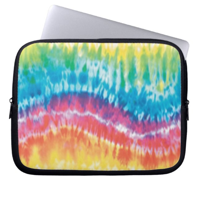Para Portátil Funda de la laptop Tie Dye (Frente)