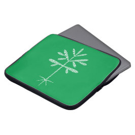Para Portátil Funda de laptop de espuma con Saplina Blanca en Ve