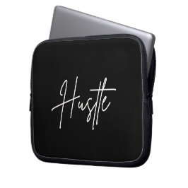 Para Portátil Funda de laptop en blanco y negro motivacional