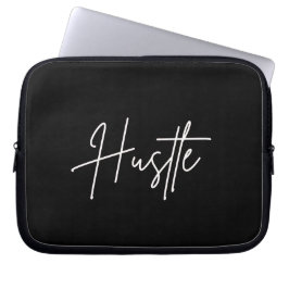 Para Portátil Funda de laptop en blanco y negro motivacional