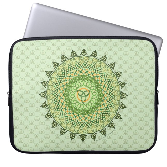 Para Portátil Funda de laptops Celtic St. Patty's Day (Frente)