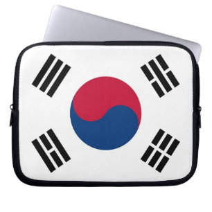 Para Portátil Funda de laptops de bandera surcoreana