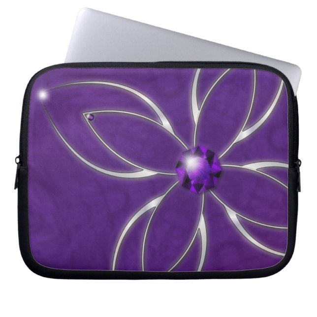 Para Portátil Funda de laptops Dream in Amethyst (Frente)