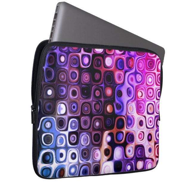 Para Portátil Funda de patrones de puntos múltiples (Anverso derecho)