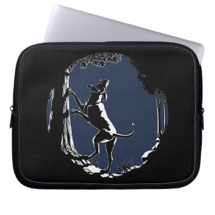Para Portátil Funda de perro de perro de perro de caza Manga