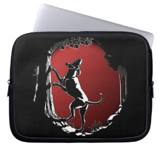 Para Portátil Funda de perro de perro de perro de caza Manga