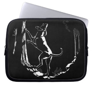Para Portátil Funda de perro de perro de perro de caza Manga
