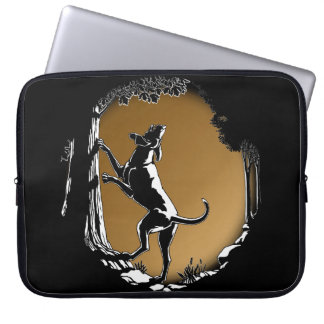 Para Portátil Funda de perro de perro de perro de caza Manga