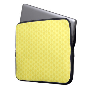 Para Portátil Funda de portátiles de patrón dorado y amarillo