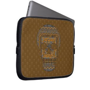 Para Portátil Funda de portátiles Skull de Halloween