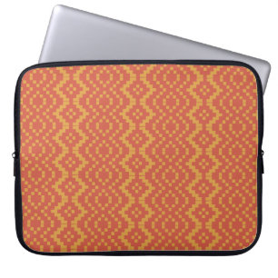 Para Portátil Funda egipcia de laptops tribales rojas y amarilla