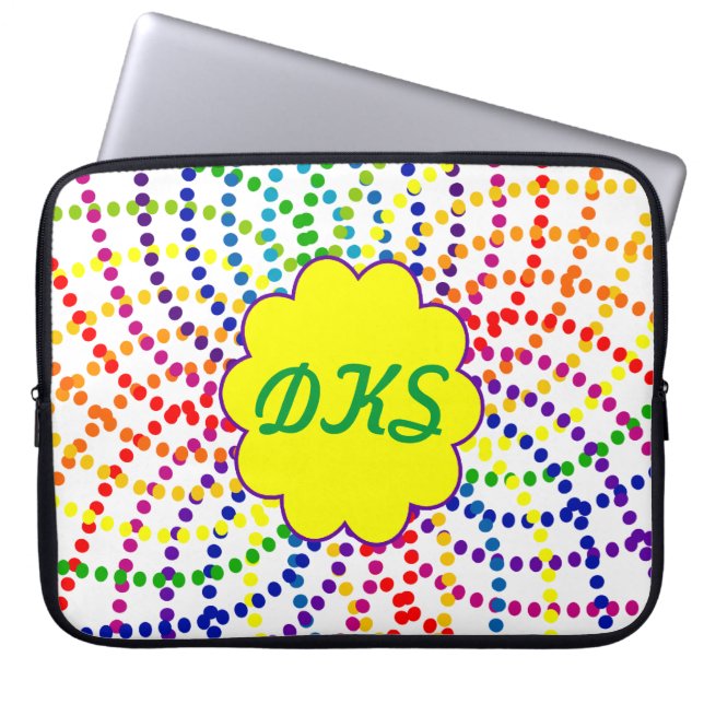Para Portátil Funda monogramado de portátiles (Frente)