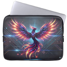 Funda Phoenix Neon Laptop - Futurista