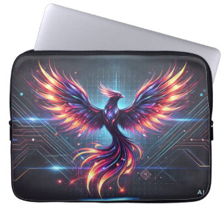 Para Portátil Funda Phoenix Neon Laptop - Futurista