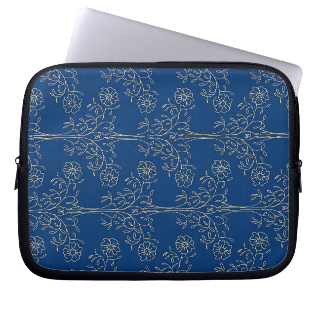 Para Portátil Funda portátil, azul oscuro (Frente)