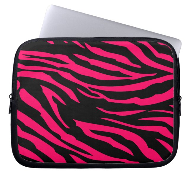 Para Portátil Funda protectora negra del animal del estampado de (Frente)