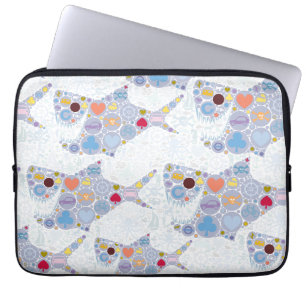 Para Portátil funda superior de vuelta de tiburón
