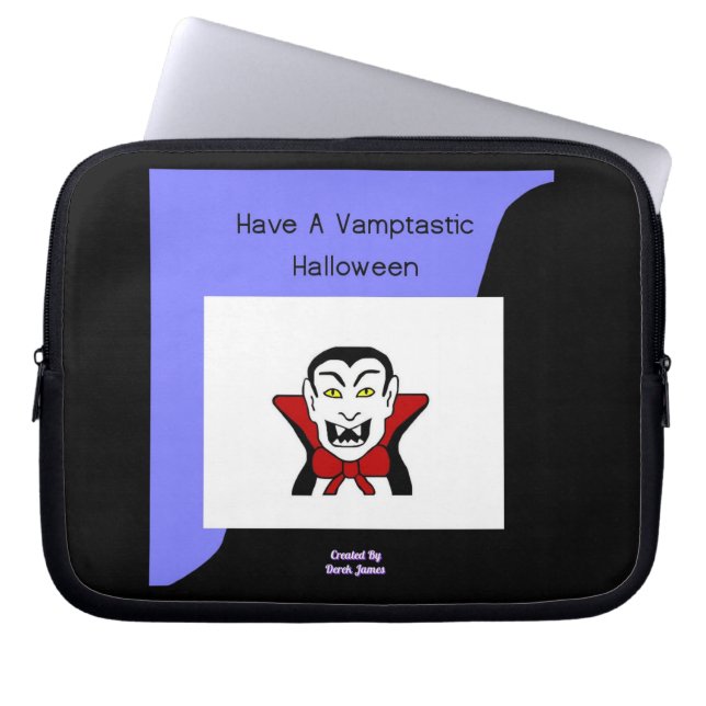 Para Portátil Funda Vamptastic Halloween Neoprene Laptop Sleeve (Frente)