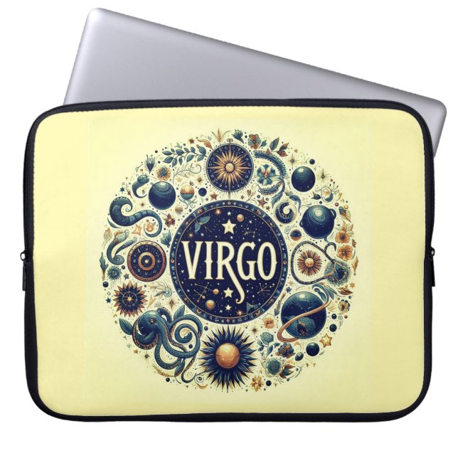 Para Portátil Funda Virgo Laptop (Frente)