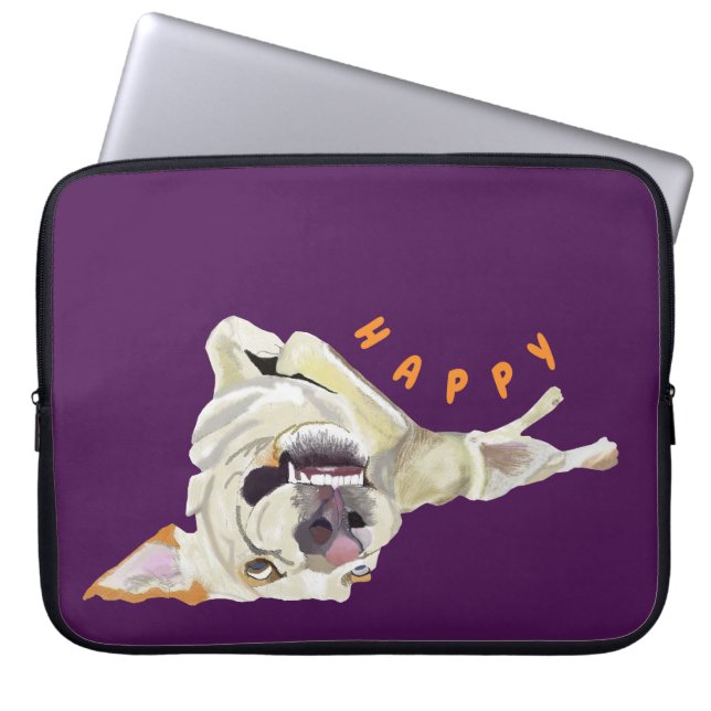 Para Portátil Funny Dog Laptop Funda (Frente)