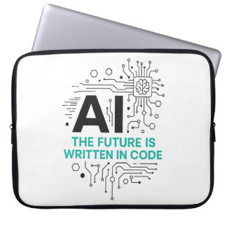 Para Portátil Futura funda de código escrita | Destino digital