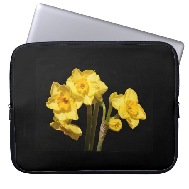 Para Portátil Jonquil Flowers Laptop Funda (Frente)