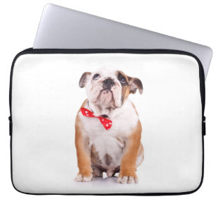 Para Portátil Manga de Funda de computadoras de perro porcino Bu