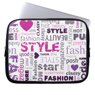 Para Portátil Modelo de moda Estilo Belleza Laptop Funda Protect