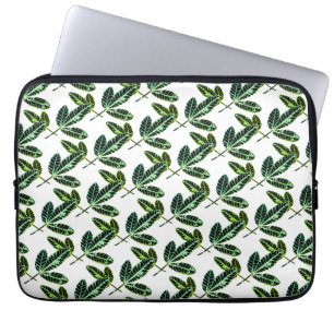 Para Portátil Patrón de hoja de árbol de fibrog Ordenador Funda 