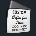 Para Portátil Personalizado Neoprene 13" Funda de la cubierta de<br><div class="desc">Funda personalizado de la cubierta de la funda de la funda de la laptop Neoprene de 13", ligero y resistente al agua con cremallera de carga superior (disponible para portátiles de 10", 13" y 15"). Haz tu propio cumpleaños personalizado, Navidades, Día del Padre, celebración del El día de San Valentín,...</div>