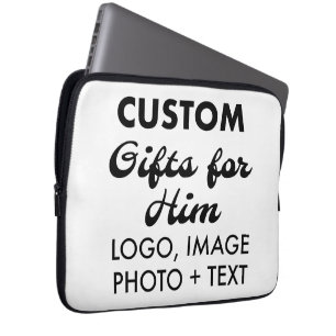 Para Portátil Personalizado Neoprene 13" Funda de la cubierta de