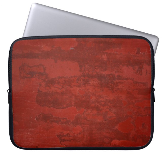 Para Portátil Rugged Rusty red bloc de notas funda (Frente)