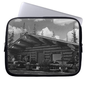 Para Portátil Vintage USA Alaska Modern alaskan Funda de cabinas