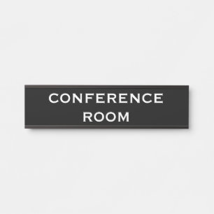 Para Puerta Letrero de Sala de Conferencias