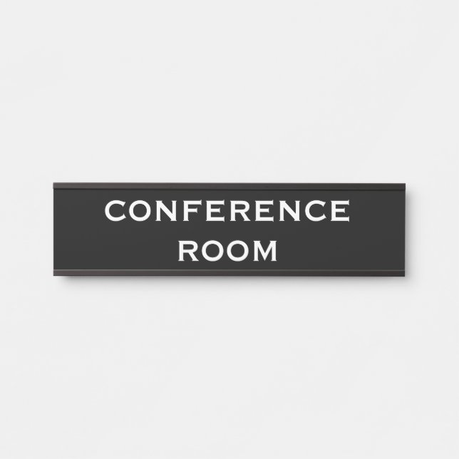 Para Puerta Letrero de Sala de Conferencias (Anverso)