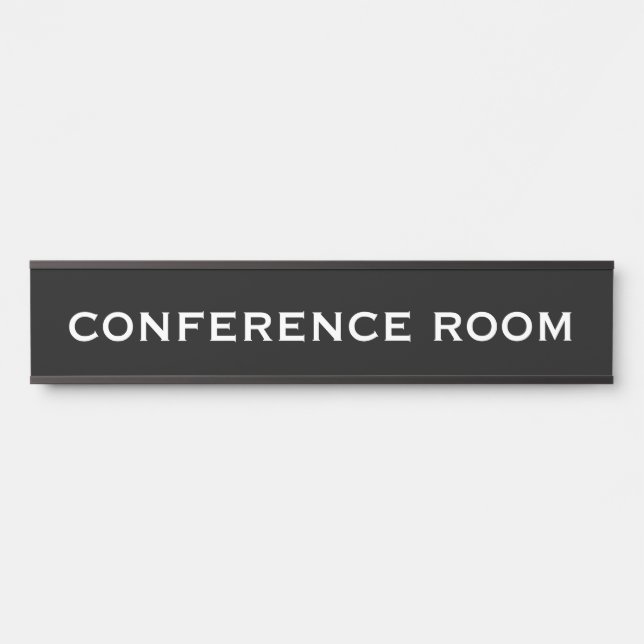 Para Puerta Letrero de Sala de Conferencias (Anverso)
