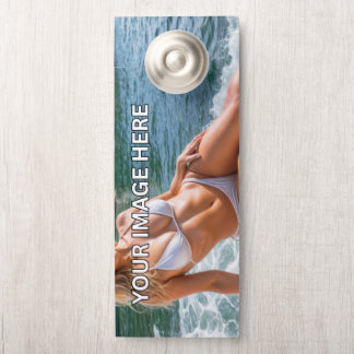 Para Puertas ¡AVISO! 🚪 colgador de puerta Personalizado - Añad