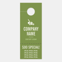 Colgador de la puerta de cuidado del jardín