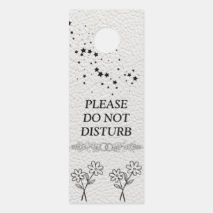 Para Puertas Colgador de puerta moderno personalizable 'No mole