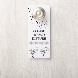 Para Puertas Colgador de puerta moderno personalizable 'No mole