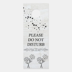 Para Puertas Colgador de puerta moderno personalizable 'No mole
