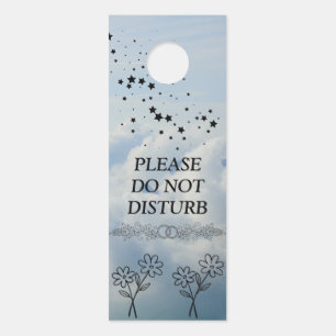 Para Puertas Colgador de puerta moderno personalizable 'No mole