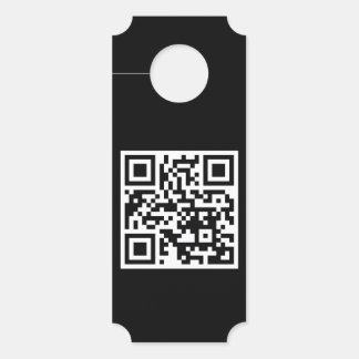 Para Puertas El código QR sólo es el colgador de la puerta de e