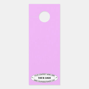 Para Puertas Logotipo personalizado y colgador de la puerta de 
