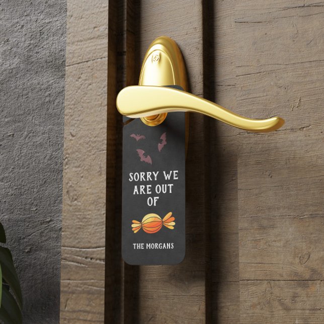 Para Puertas Salir Del Candy Halloween Colgador De Puerta Decor (Subido por el creador)