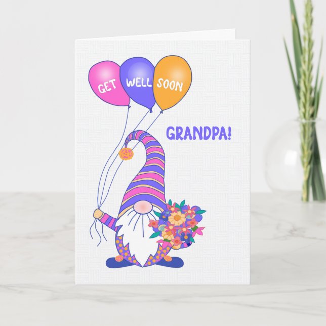Para que el abuelo se recupere de la tarjeta de fl (Anverso)