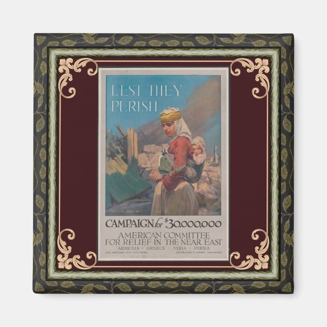 Para Que No Perezcan El Imán Poster (Frente)