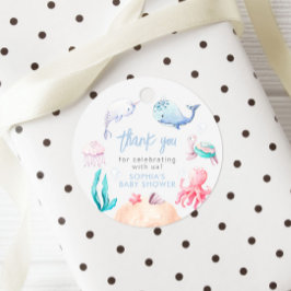 Para Recuerdos Bajo el mar Etiquetas Náuticas Favor