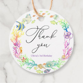 Para Recuerdos Bajo el océano marino Gracias por las etiquetas de